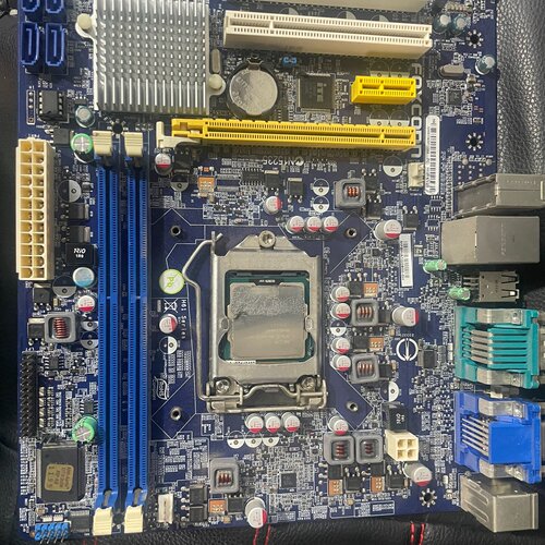 议价康H61MXV2.0主板配G2030cpu带挡板议价