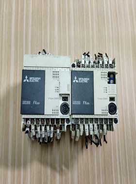 三菱PLCFX3SA-20MR-CM，2个一起卖，二手拆机--议价商品