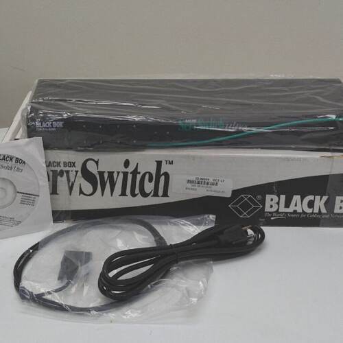 KV3108SAR5  8 PORT SERVSWITCH ULTRA KVM  BLACK BOX