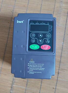 议价—二手原装invt英威腾变频器0.75KWCHF100A0R7G4CHE1001R5GS2