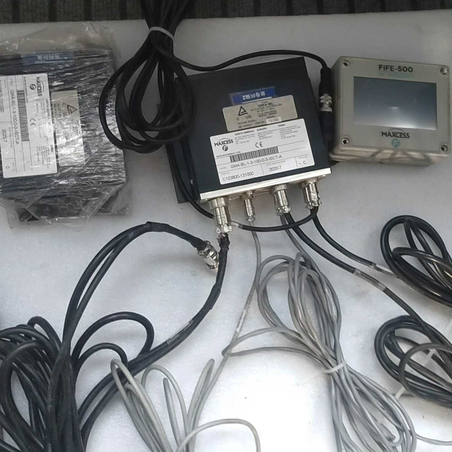 询价MAXCESS美赛斯纠偏控制器，型号GMA-BL-1-3-1