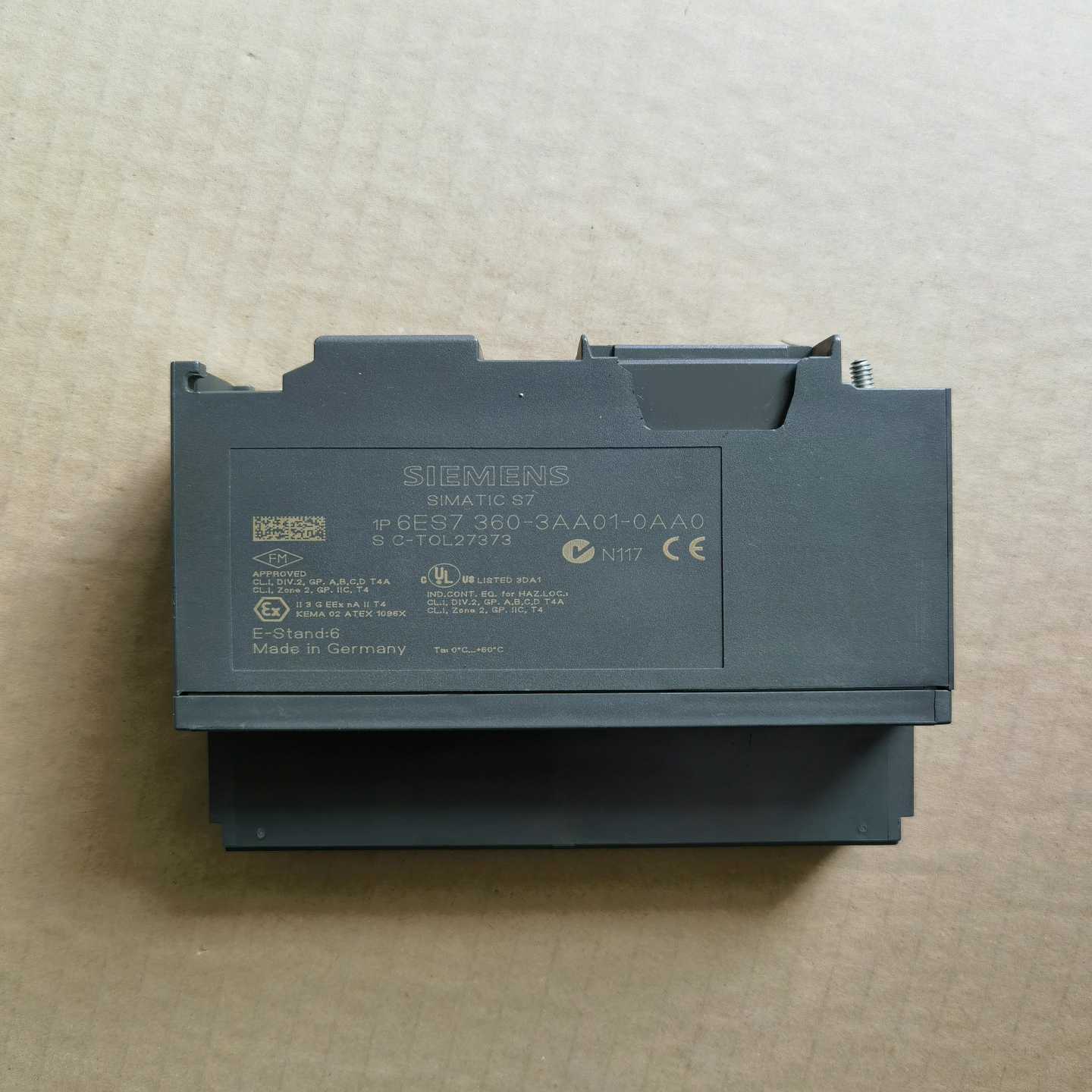 6ES7360-3AA01拆机二手西门子300plc模块--议价商品