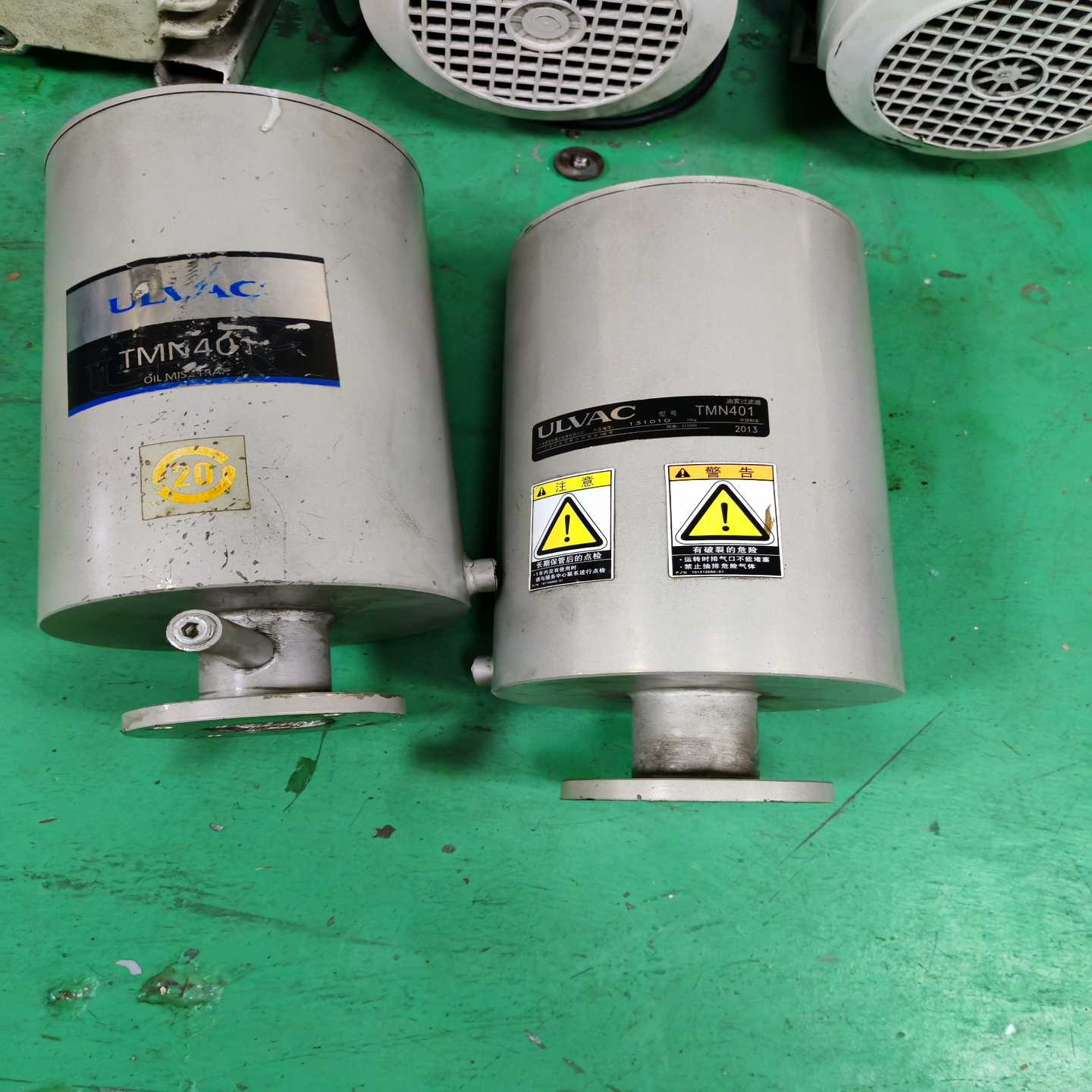 ULVAC爱发科真空泵油烟过滤器TMN401，2013年产，--议价商品