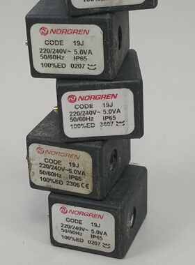 寻XNorgren 19J 220240v 5.0VA 5pcs