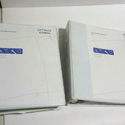 GETINGE 6 GLOVE ASEPTIC ISOLATOR OPERATOR MANUAL