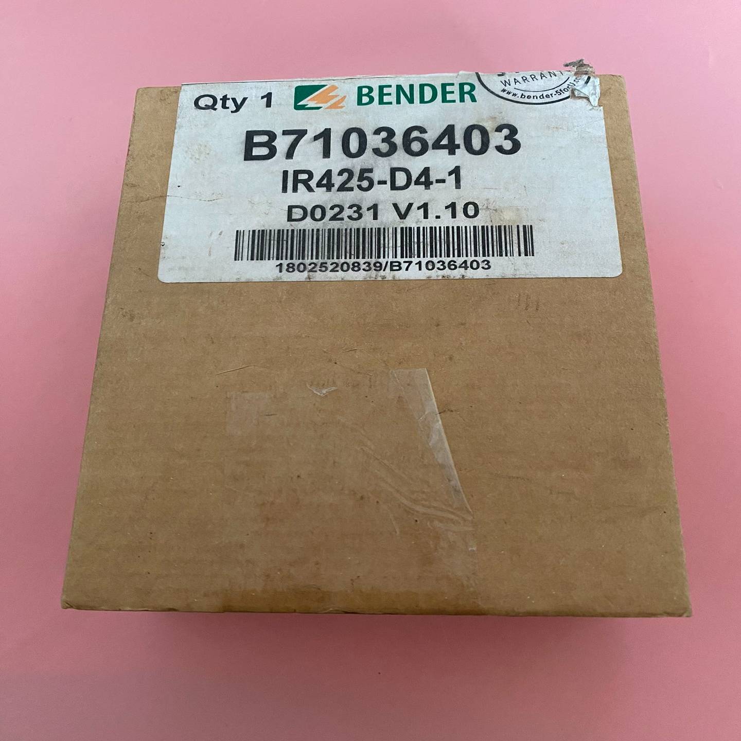 IR425-D4-1BENDER本德尔模块！询价