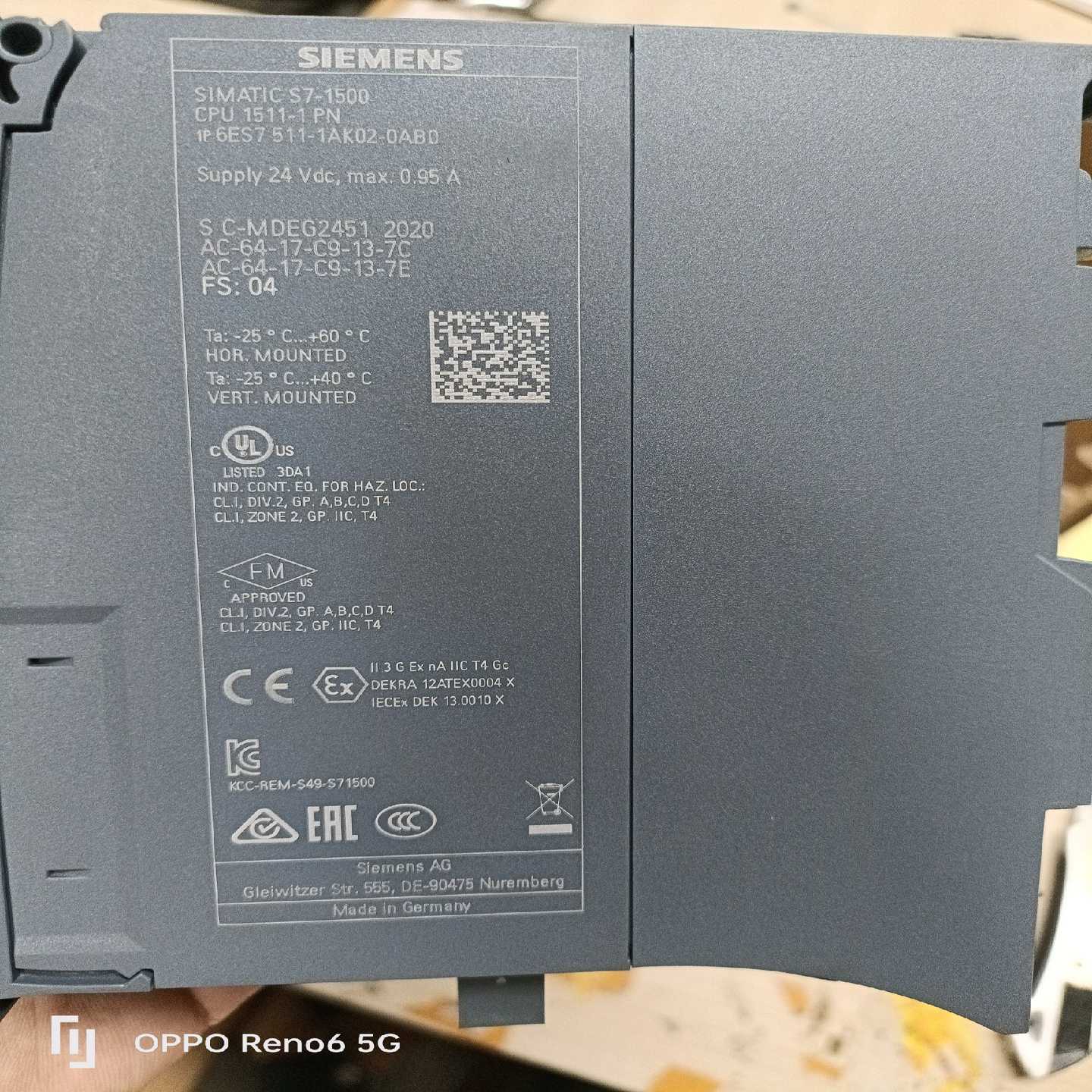 【议价】6ES7511-1AK02-0AB0裸机适用