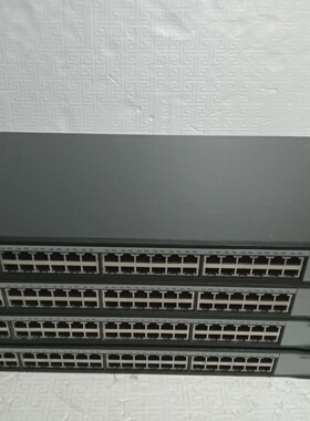 二手H3CS124848口全千兆以太网交换机即插即议价
