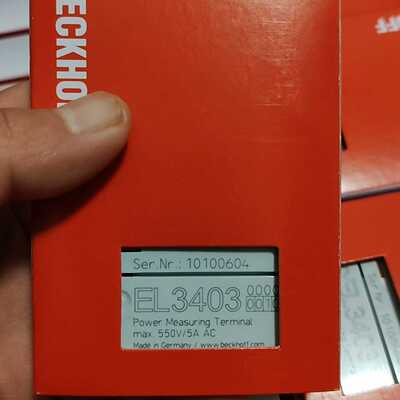 EL3403-0010德国BECKHOFF倍福模块功能询价