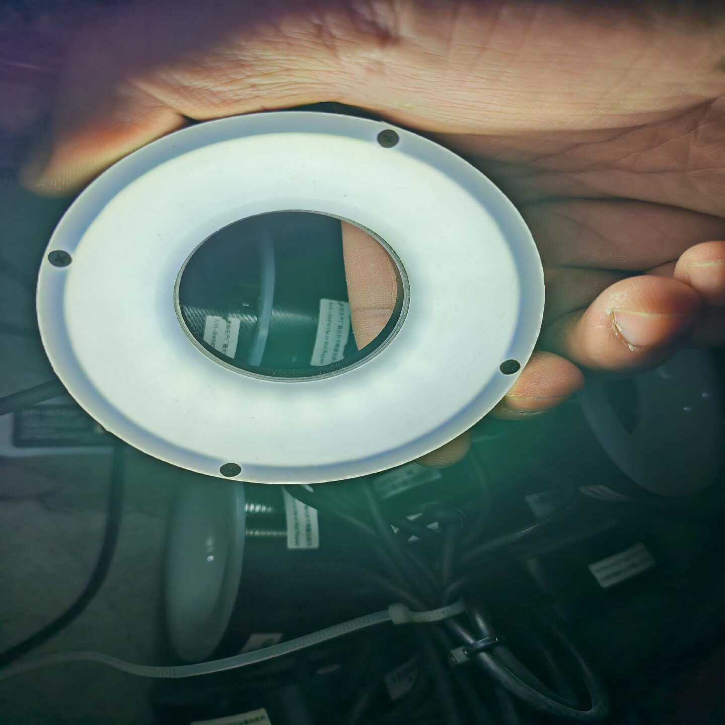 询价海康80环形光源MV-LRSS-80-W白色多，蓝色少。