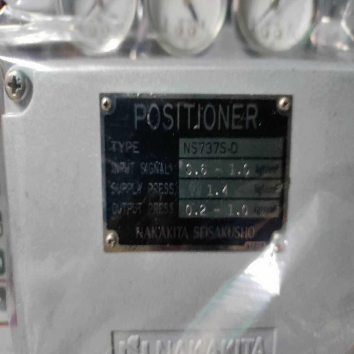 NAKAKITA中北NS737S-D阀门定位器，全新原装进口--议价商品