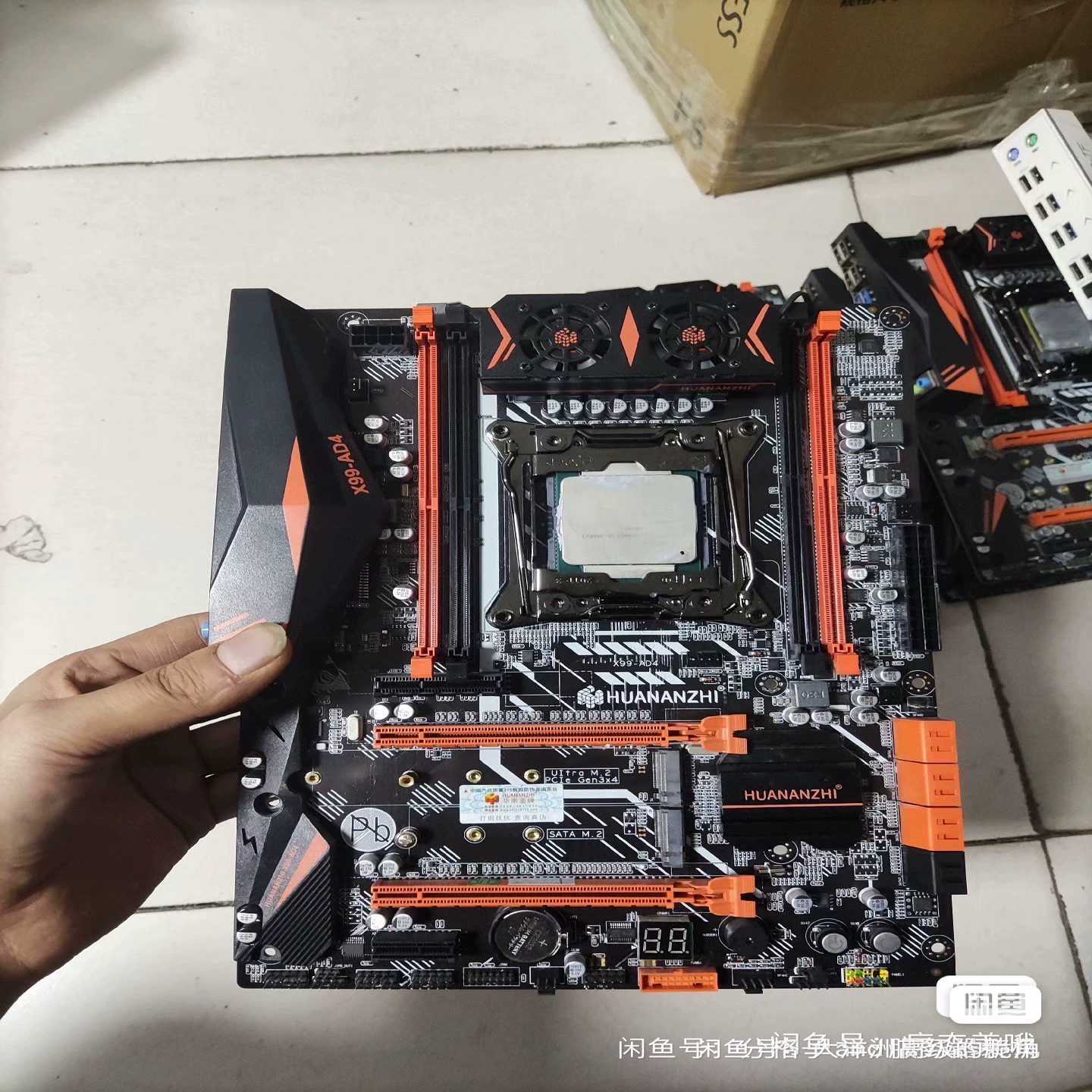 出100多张24年华南X99-AD4豪华主板,左右,--议价商品