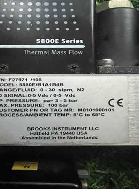 BROOKS5850E30slpm流量计--议价商品