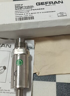议价杰弗伦管道压力传感器 TPFADA-E-M-Z-B02D-M-V2130X000X00 全