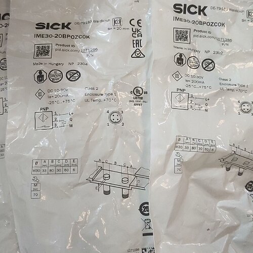 溢价-西克光电传感器IME3020BPOZC0K货号10712