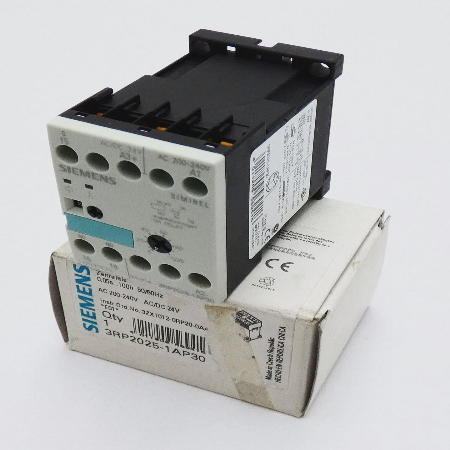 SiemensSimirel3RP2025-1AP30E:01Zeitrelais-unused/OVP-