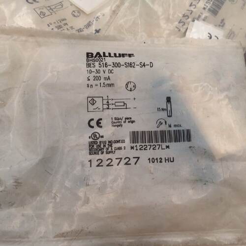 询》BHS0021BES516300S162S4D巴鲁夫耐高温传感器