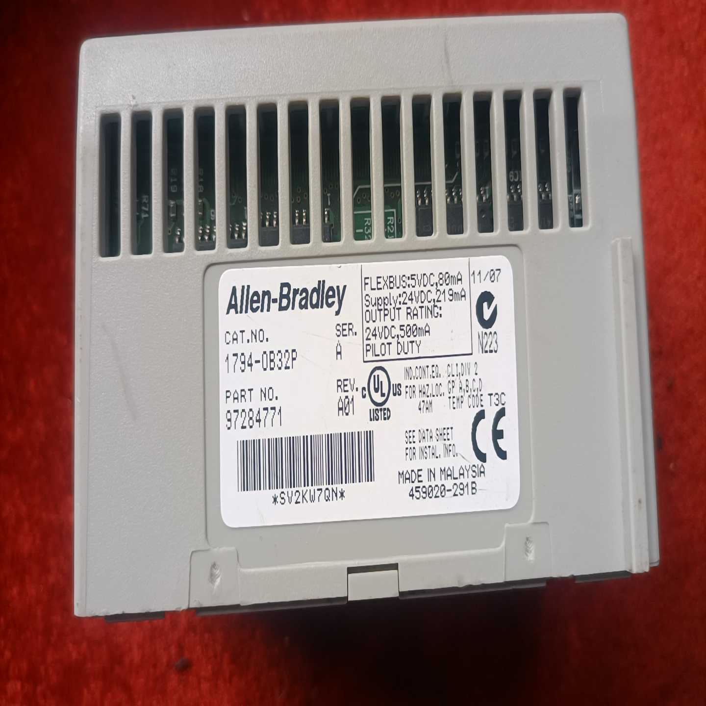 议价罗克韦尔1794-OB32P，成色如图，实物图，需要联系