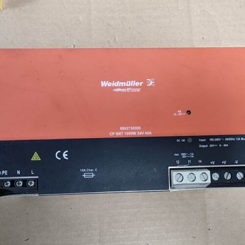 议价Weidmuller/魏德米勒 CP SNT 1000W 24V 40A开关电源 8862780