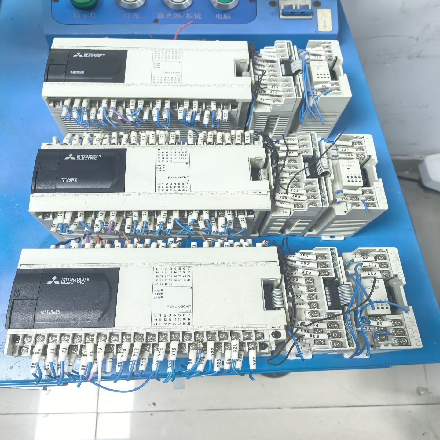 【请询价】三菱PLC FX3GA-60MT-CM带扩展3条
