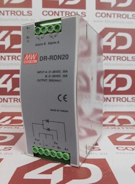 议价DrRdn20  Mean Well  20A Redundancy Decoupling Module Ope
