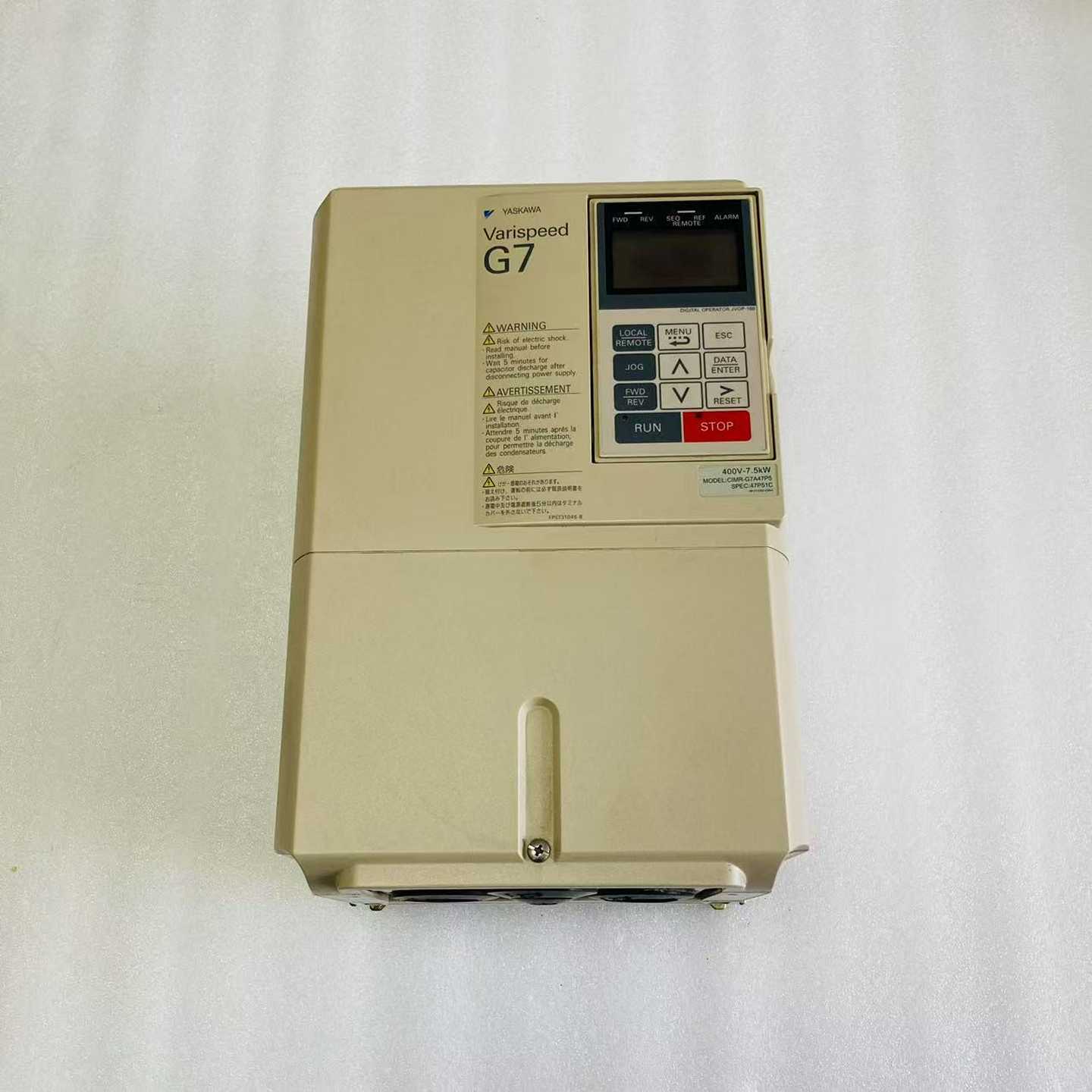 安川变频器G7A47P5380V-7.5KW询价