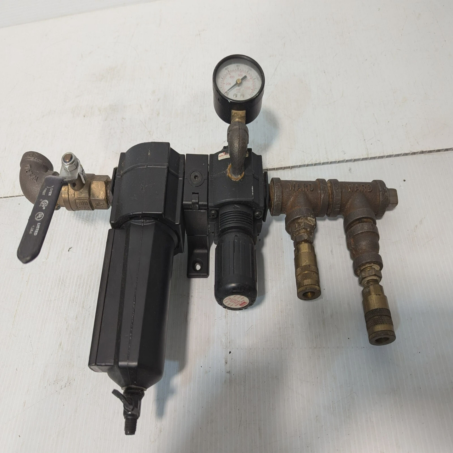 空气制备组件:Dayton4ZL49,Dayton4ZM20,两个空气软管连接器