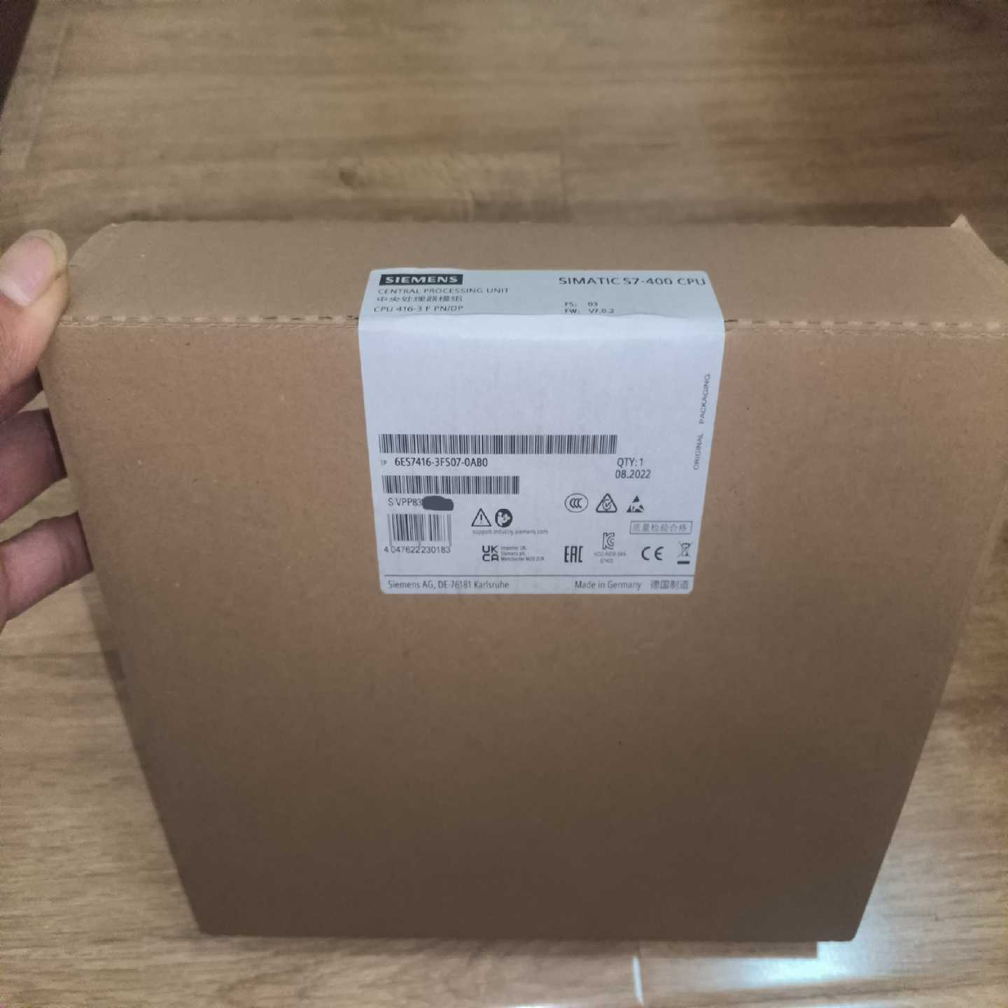6ES7416-3FS07-0AB0全新原装未开封-询价客服