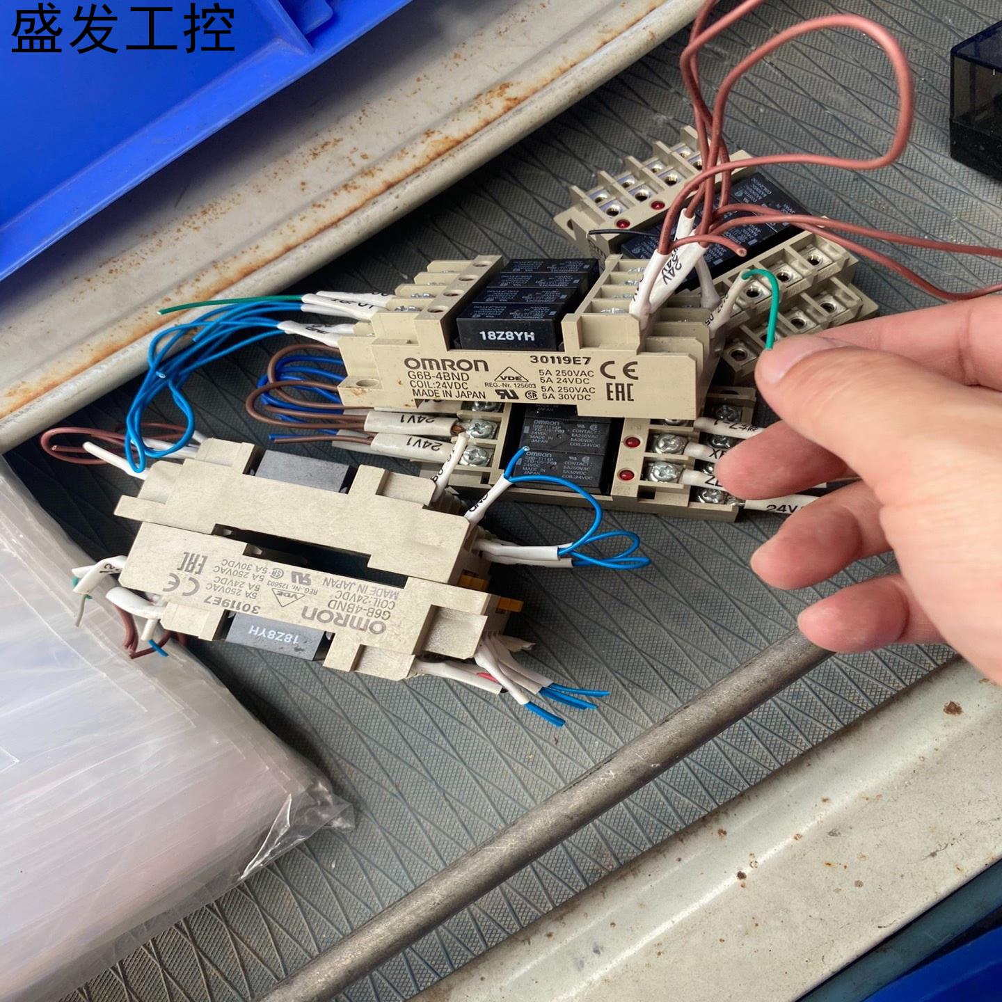 欧姆龙继电器413模块组合G6B-4BND DC24V议价产品