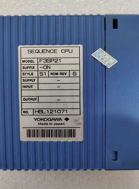 YOKOGAWA横河F3SP21-0N5个包询价