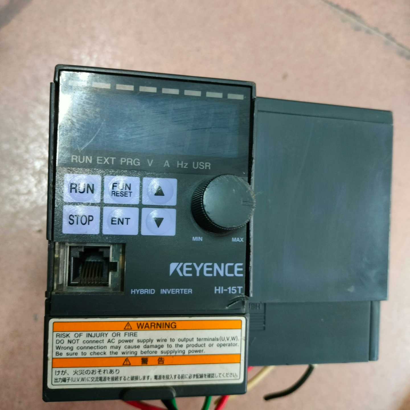 议价变频器基恩士HI-15RT变频器二手拆机,成色如图,标的单价现