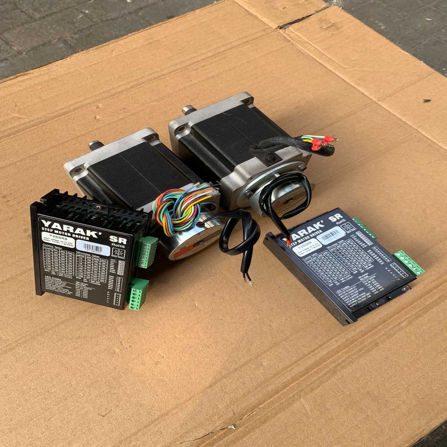 信浓86步进电机带刹车，驱动Y2SSR8，直流24-75V，--议价商品