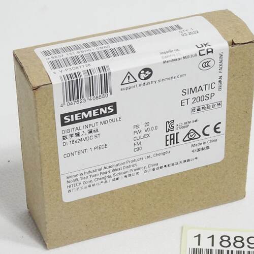 Siemens ET200SP DI 6ES71316BH010BA0 6ES7 1316BH010BA0 Neu OV