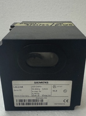 西门子LAL2.65油燃烧器控制器系列025060HZ220240V