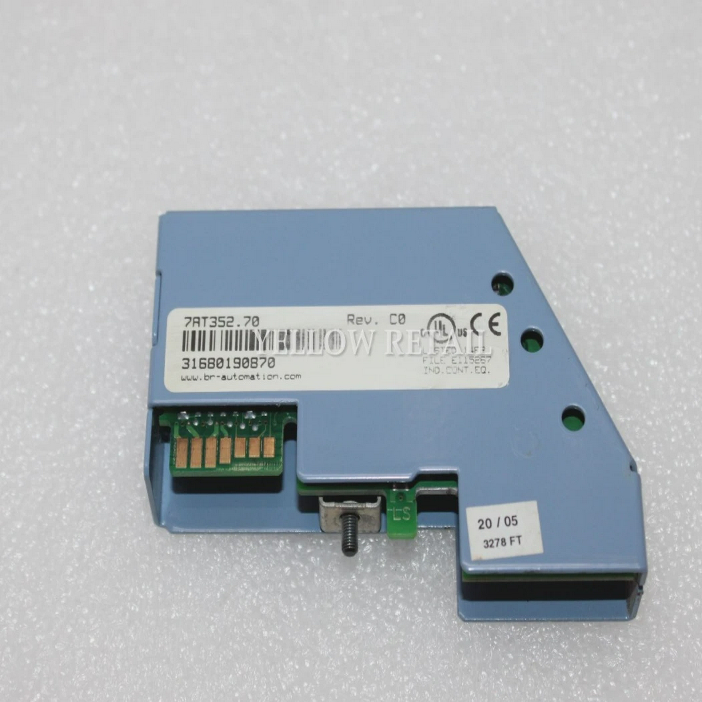 B&RAUTOMATIONAT352ANALOGINPUTMODULE7AT352.70REV.C0