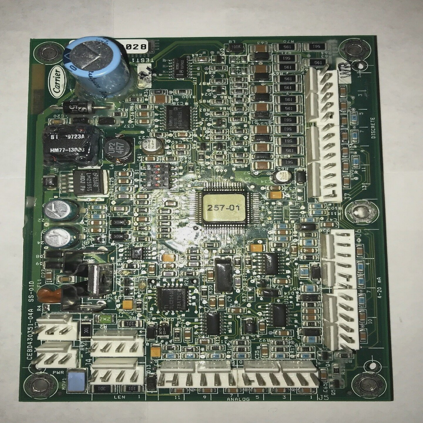 承运人电路板型号:CEBD430351-04AHK50AA028