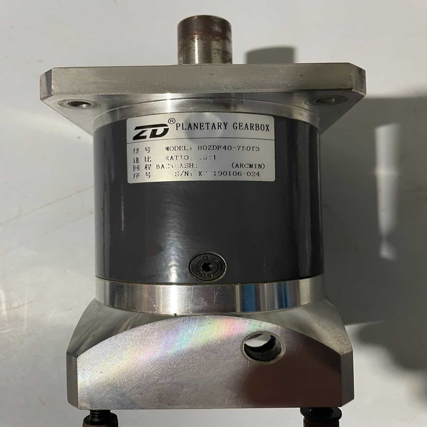ZD行星减速电机，80ZDF40-750T3，品相很新，正常（零零电子）
