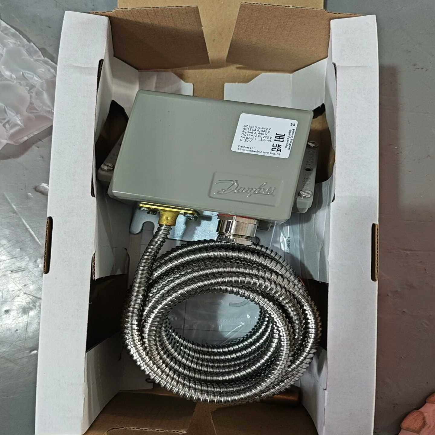 【议价】丹佛斯温度开关060L313066KPS80适用