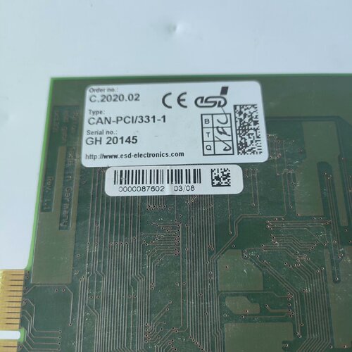 询价/CANPCI3311ESD数据采集卡C.2020.