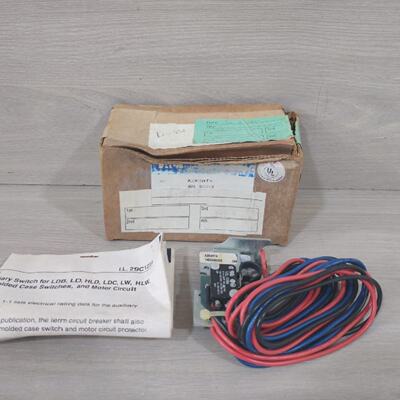 A2X4RTK EATON CUTLER HAMMER A2X4RTK 1493D48G03 AUXILLARY SWI