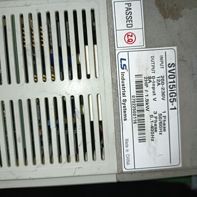 LS变频器SV015iG511.5kW单相输入功能-议价