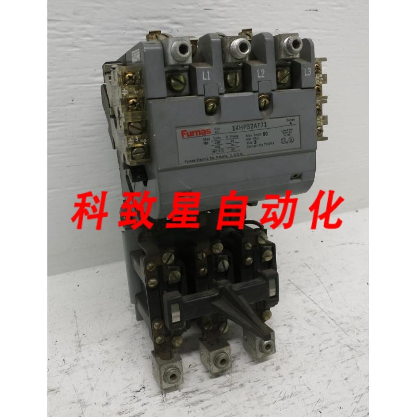 工业配件14HP32AF71 DIMENSION 3电机启动器120V 48HC37AA3 过