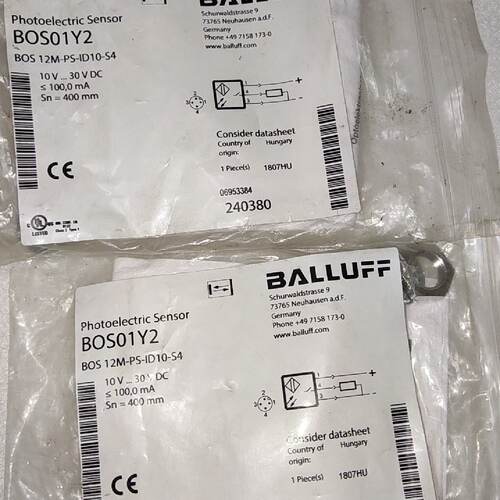 询价巴鲁夫漫反射式光电传感器 BOS 12M-PS-ID10议价