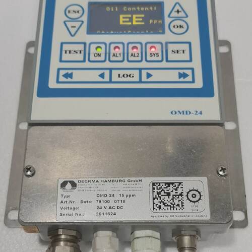 Deckma Hamburg OMD24 15 Ppm Sentina Alarma Unidad Arte No791