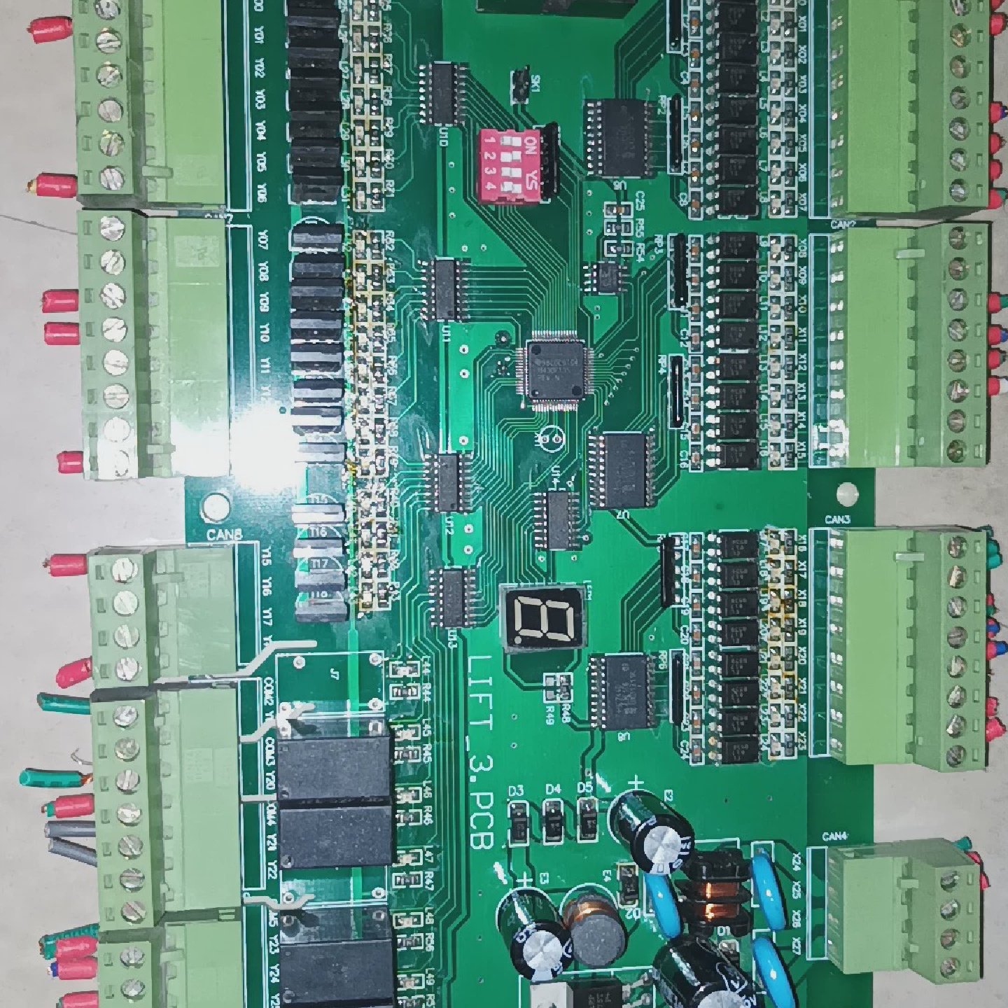 电梯工控板LFT3.PCB成色佳需要的联系