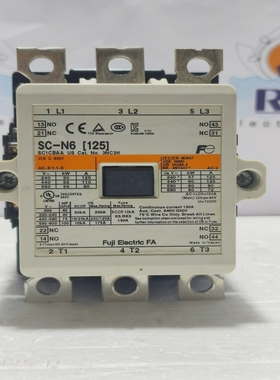 FUJIELECTRICSC-N6[125]150A(380-450V)50/60HzCONTACTOR