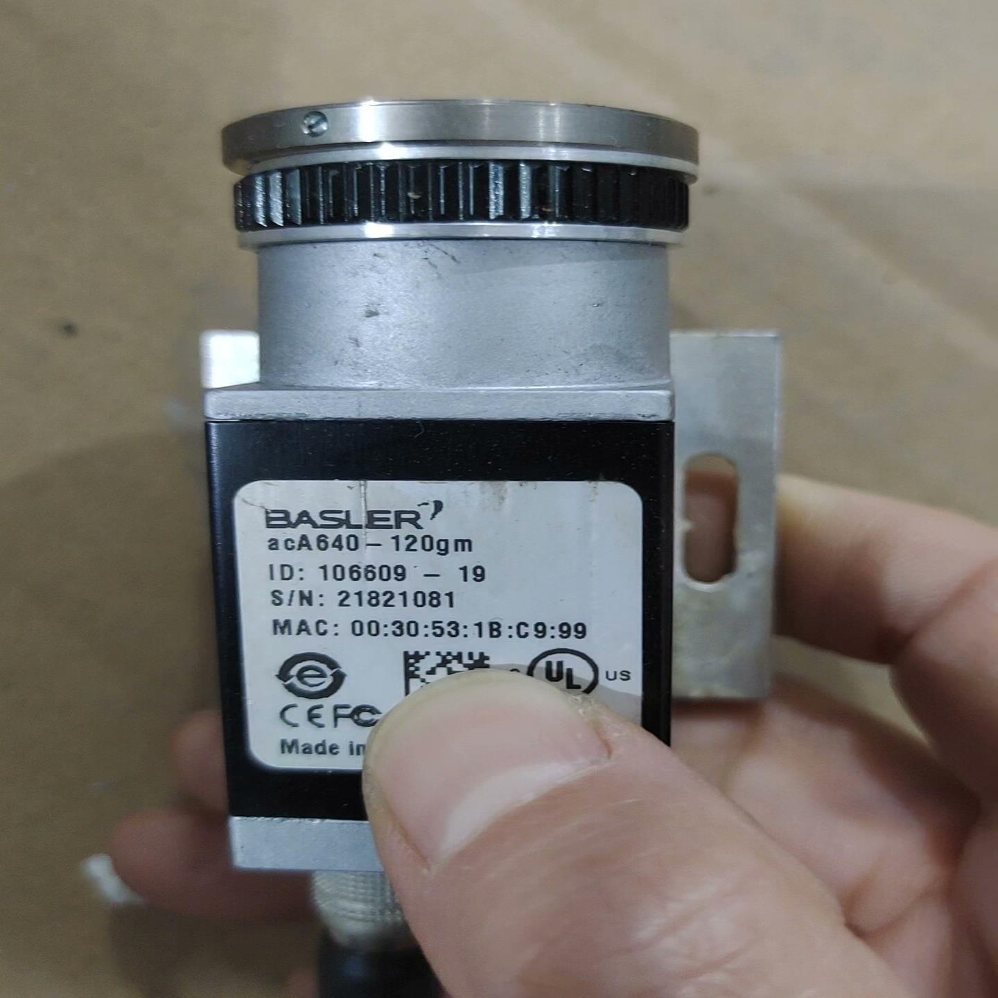 BASLER巴斯勒acA640-120gm功能正常，实物拍询价
