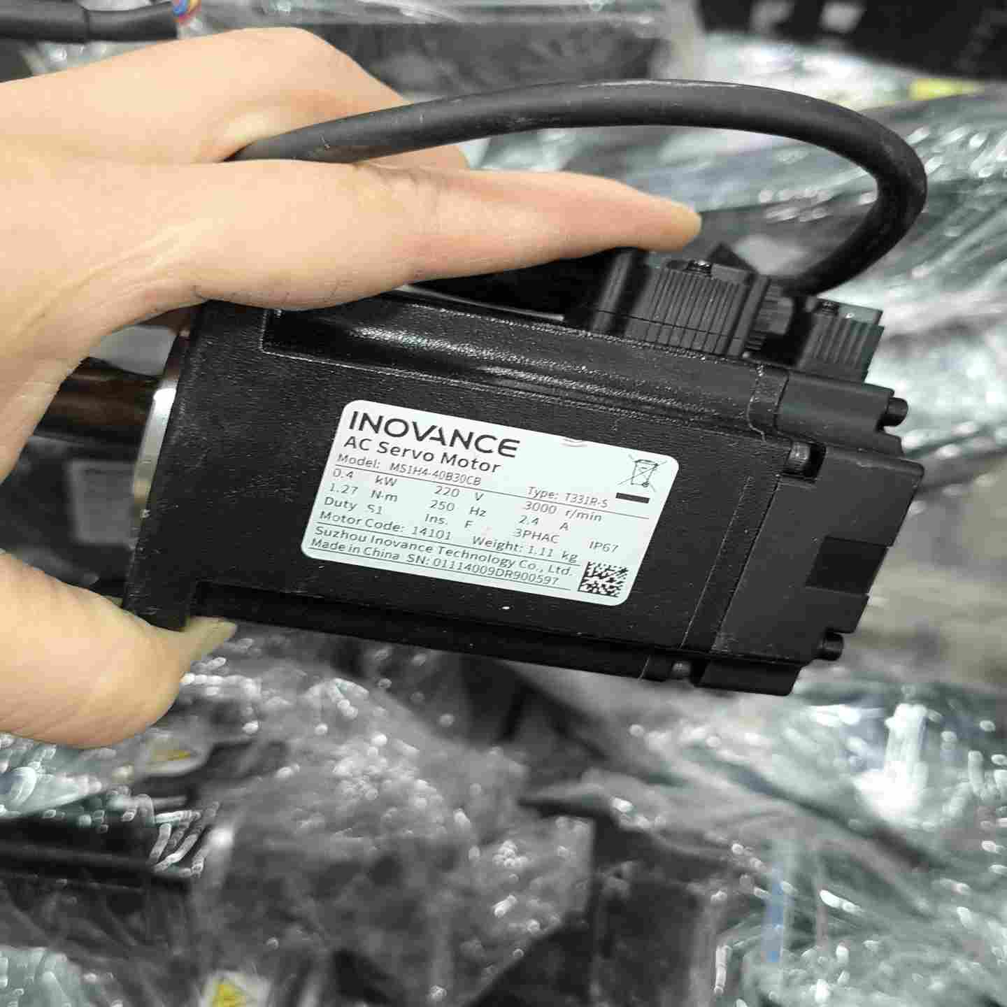 【议价】MS1H4-40B30CB-t331r-s汇川400w伺服