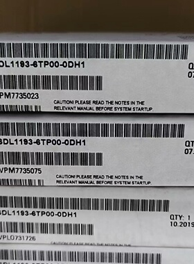 西门子6DL1193-6TP00-0DH1全新原装正品，未拆议价