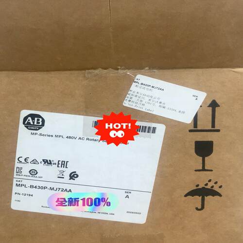 AB马达MPL-B430-MJ72AA，件，已开箱！议价~询价